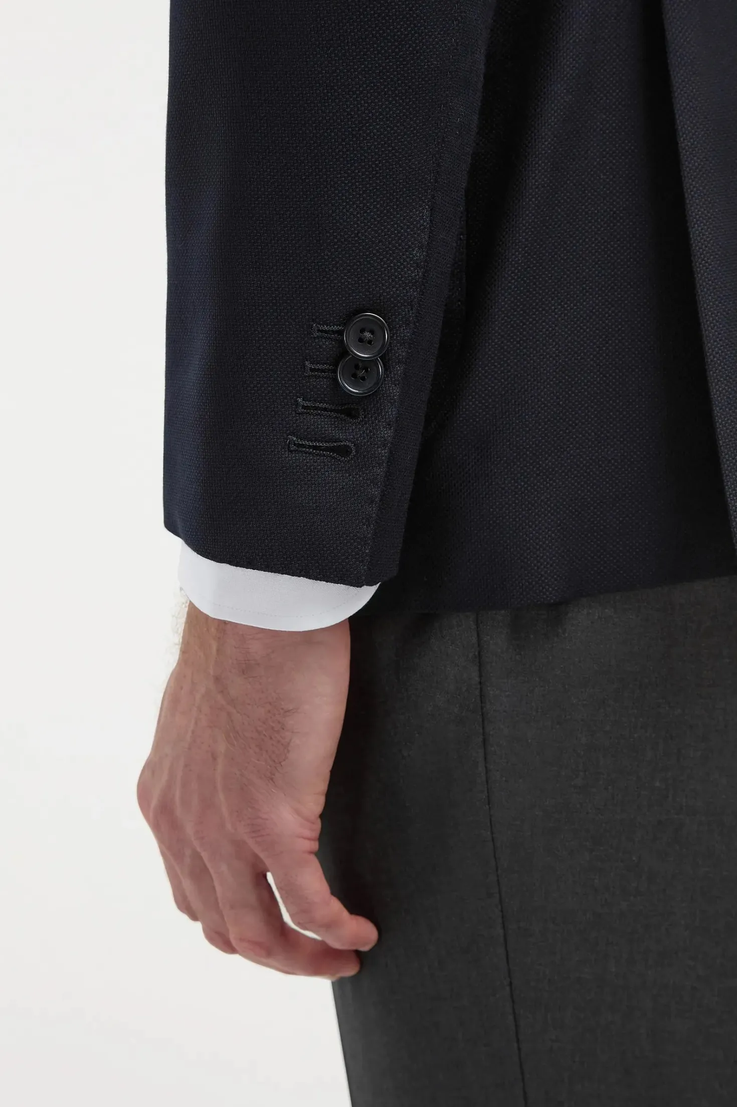 Blazer bleu Entièrement entoilé - Made in Italy