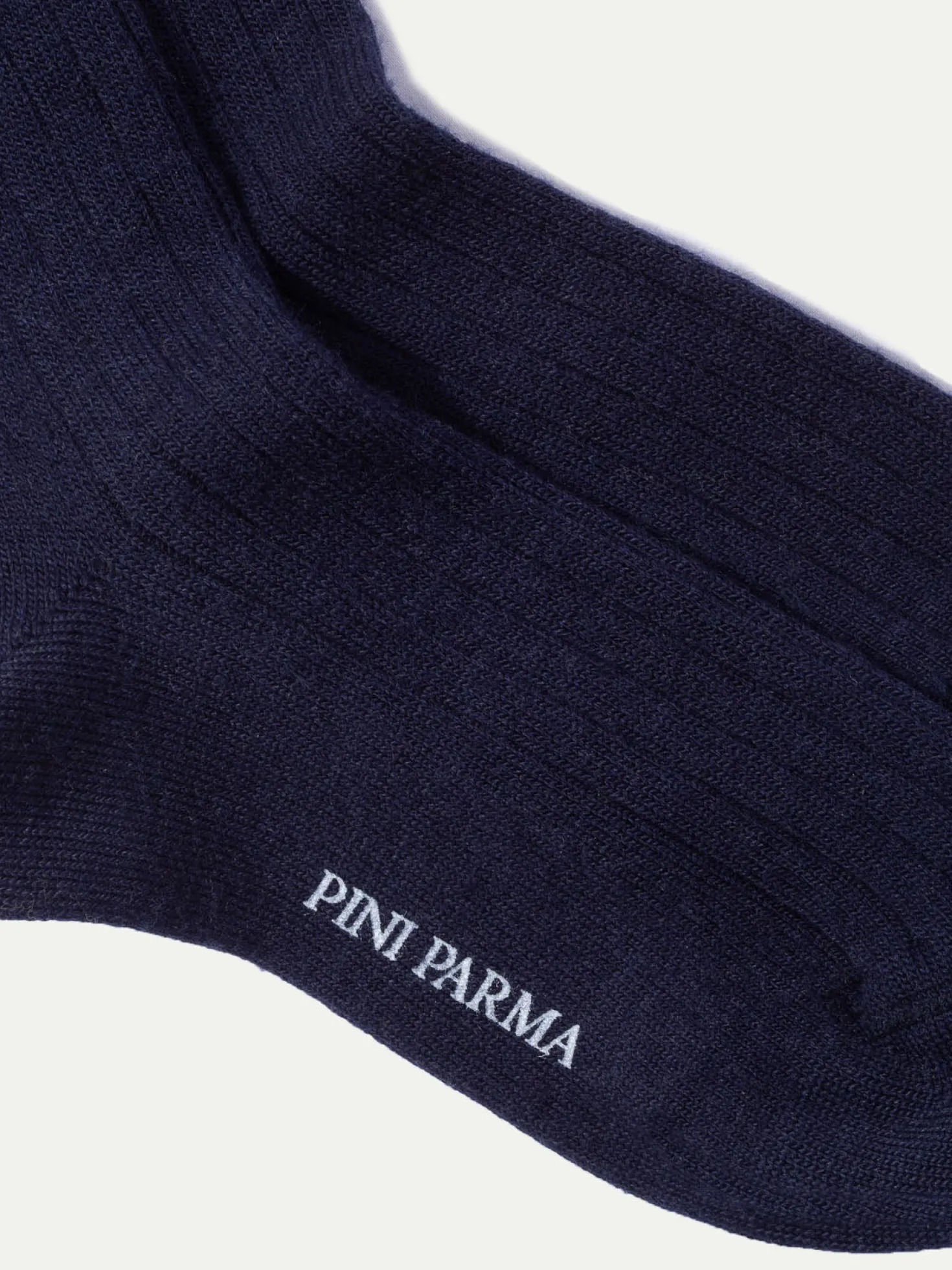Bleu - Chaussettes courtes en laine ultra-résistante - Made in Italy