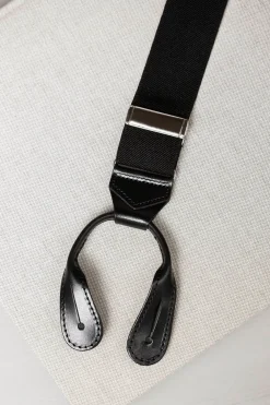 Bretelles noires - Made in Italy