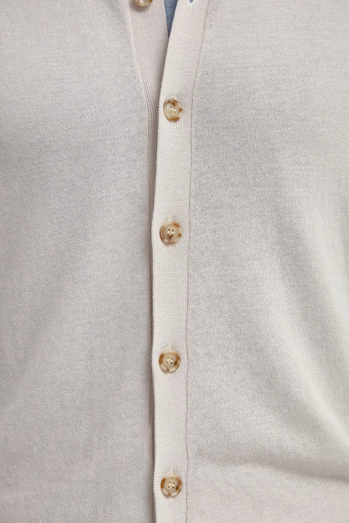 Cardigan polo Stone - Made in Italy