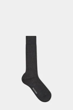 Chaussettes courtes grises - Made in Italy