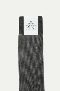 Chaussettes courtes à motifs grises - Made in Italy