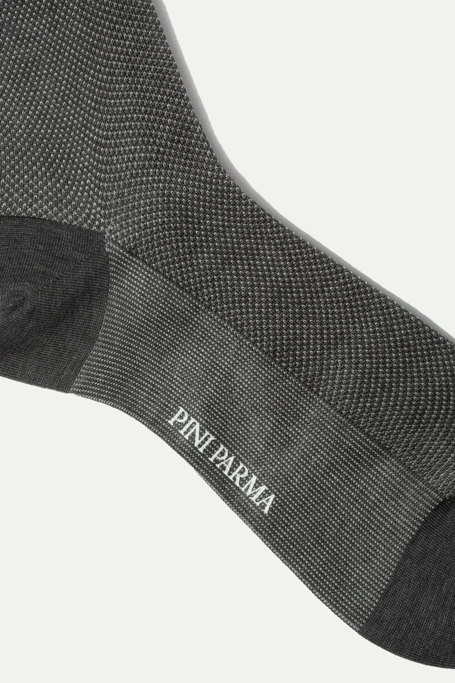 Chaussettes courtes à motifs grises - Made in Italy