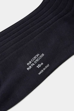 Chaussettes hautes bleues - Made in Italy