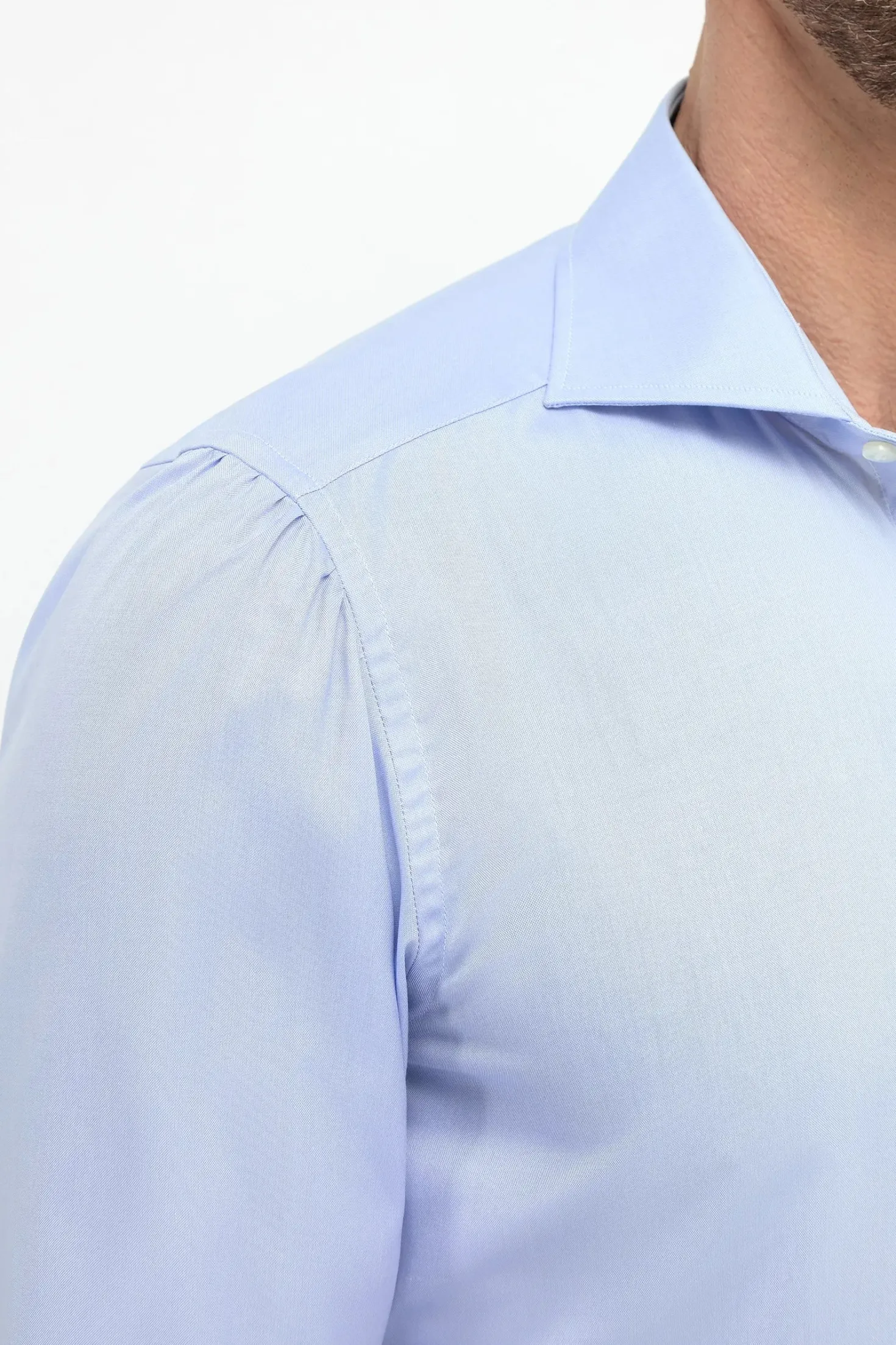 Chemise bleu clair « collection Sartoriale » - Made in Italy