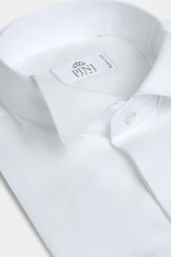 Chemise de smoking blanche - Made in Italy
