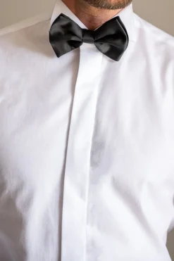Chemise de smoking blanche - Made in Italy