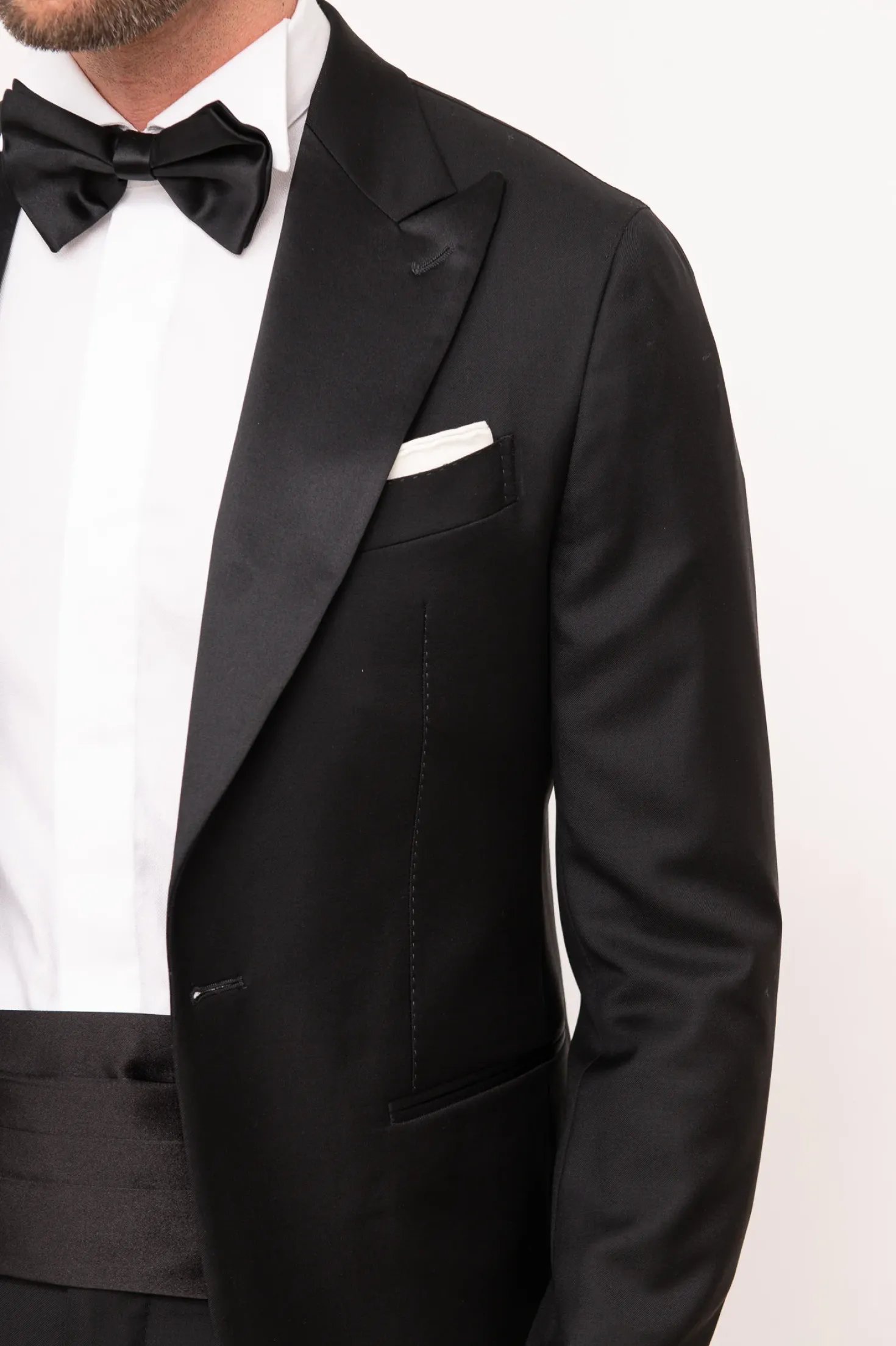 Chemise de smoking blanche - Made in Italy