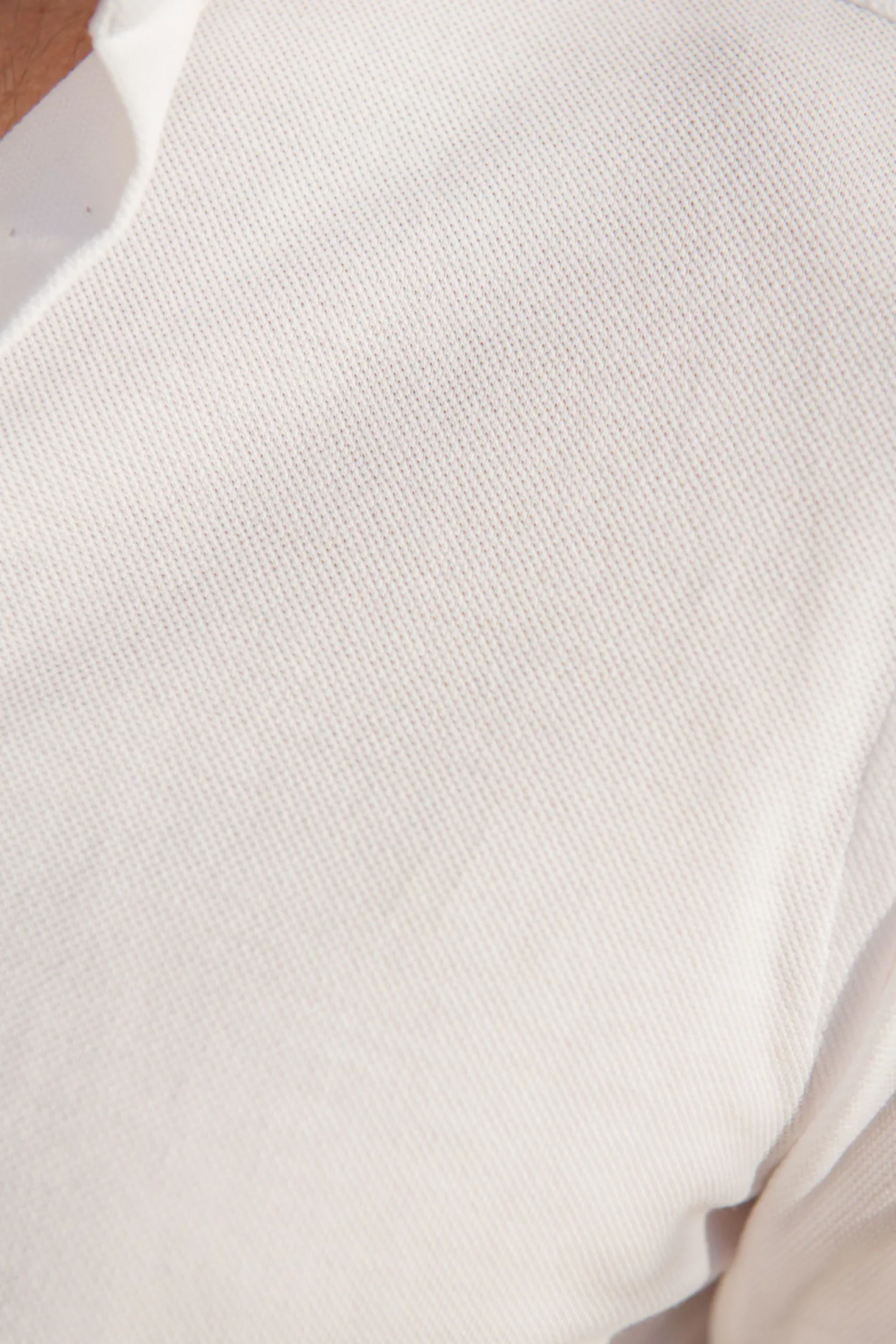 Chemise en jersey blanc - Made in Italy