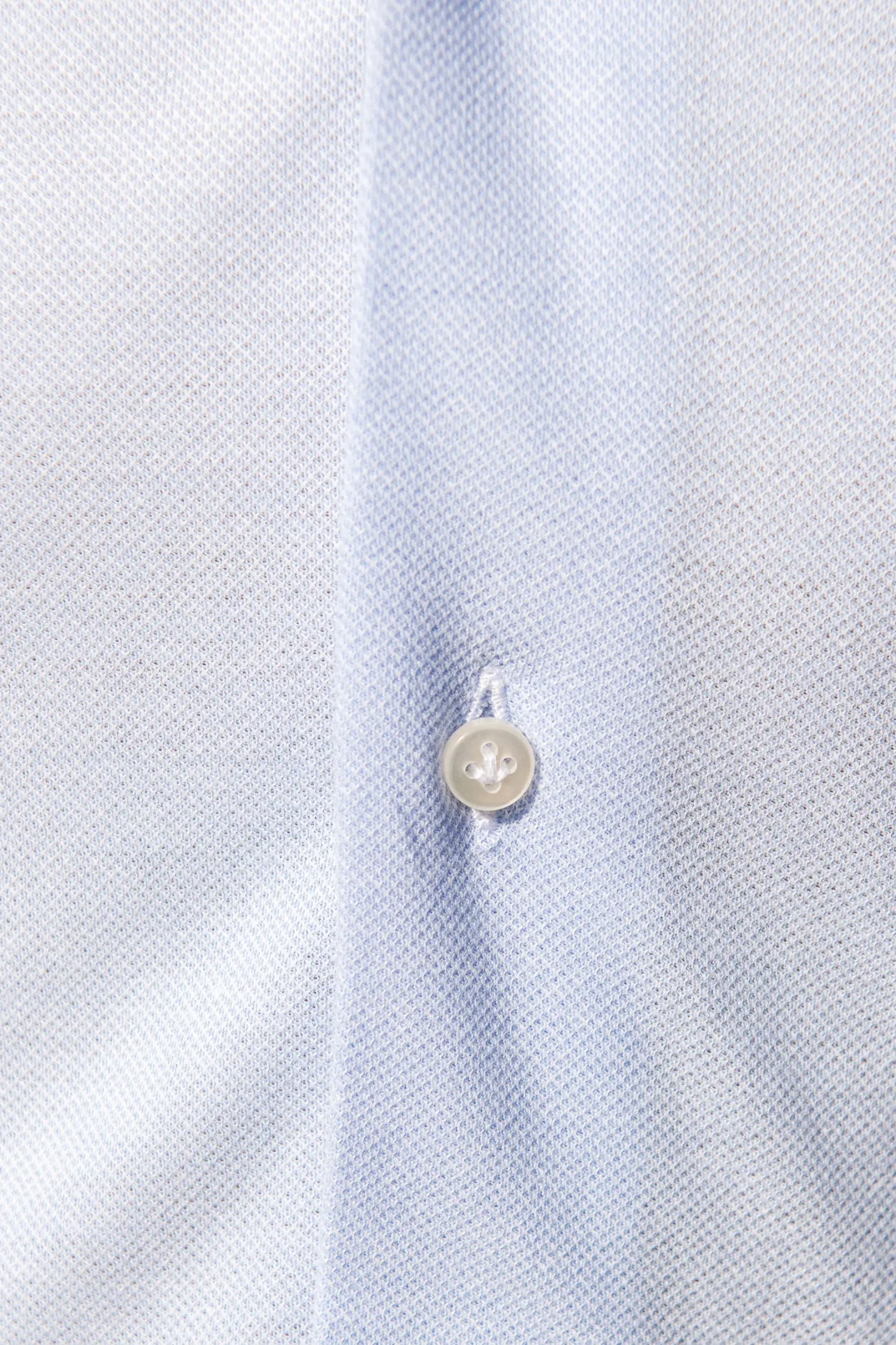 Chemise en jersey bleu clair - Made in Italy