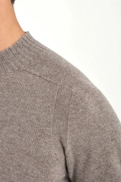 Col montant taupe - Made in Italy