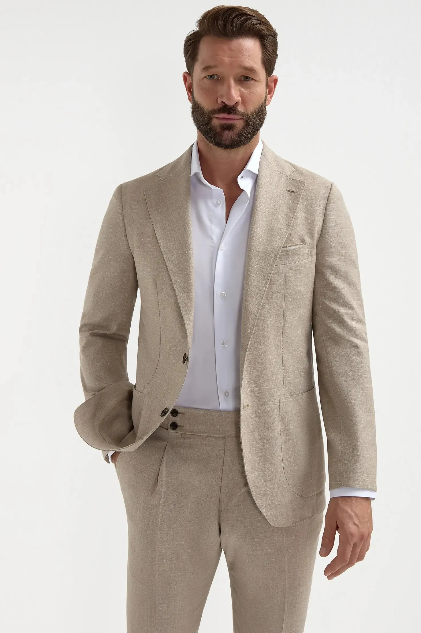 Costume beige - Made in Italy