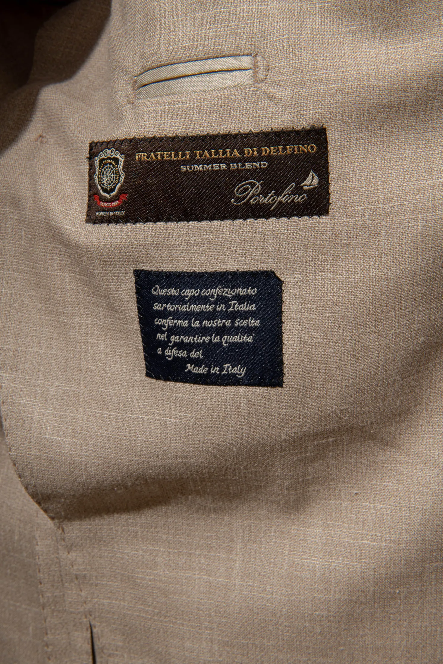 Costume beige - Made in Italy