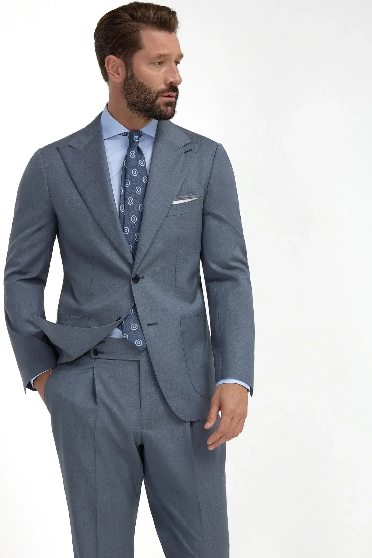 Costume Bleu clair - Made in Italy