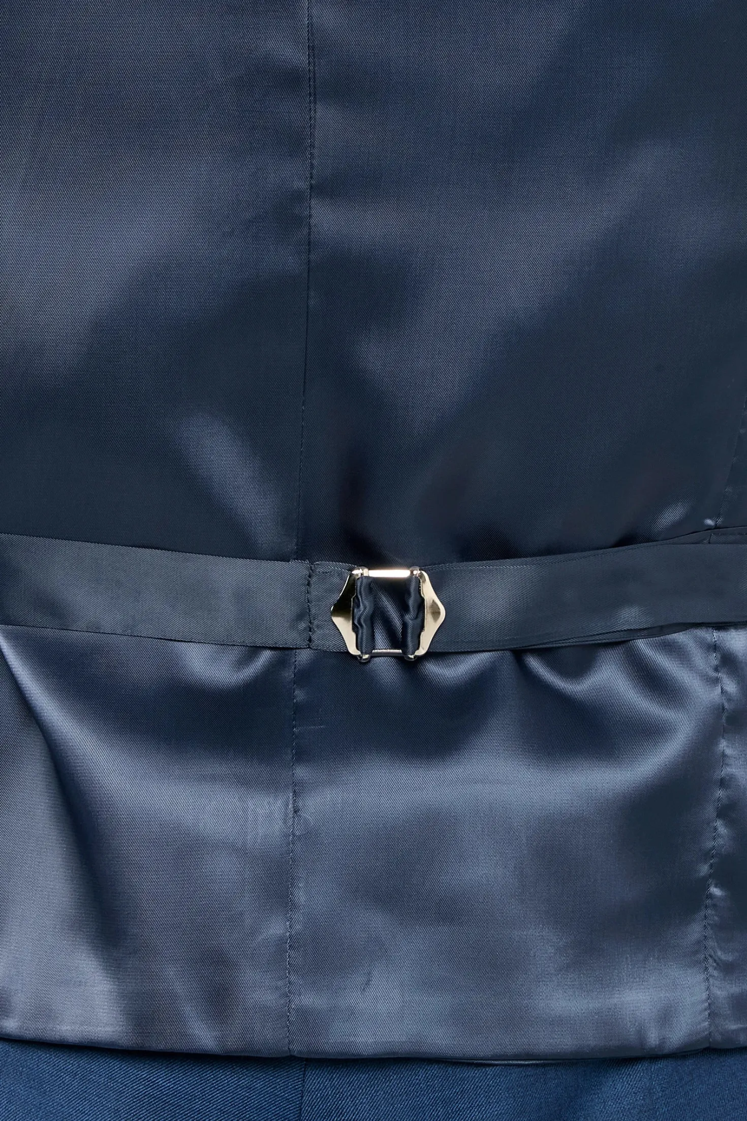 Gilet croisé Bleu roi - Made in Italy
