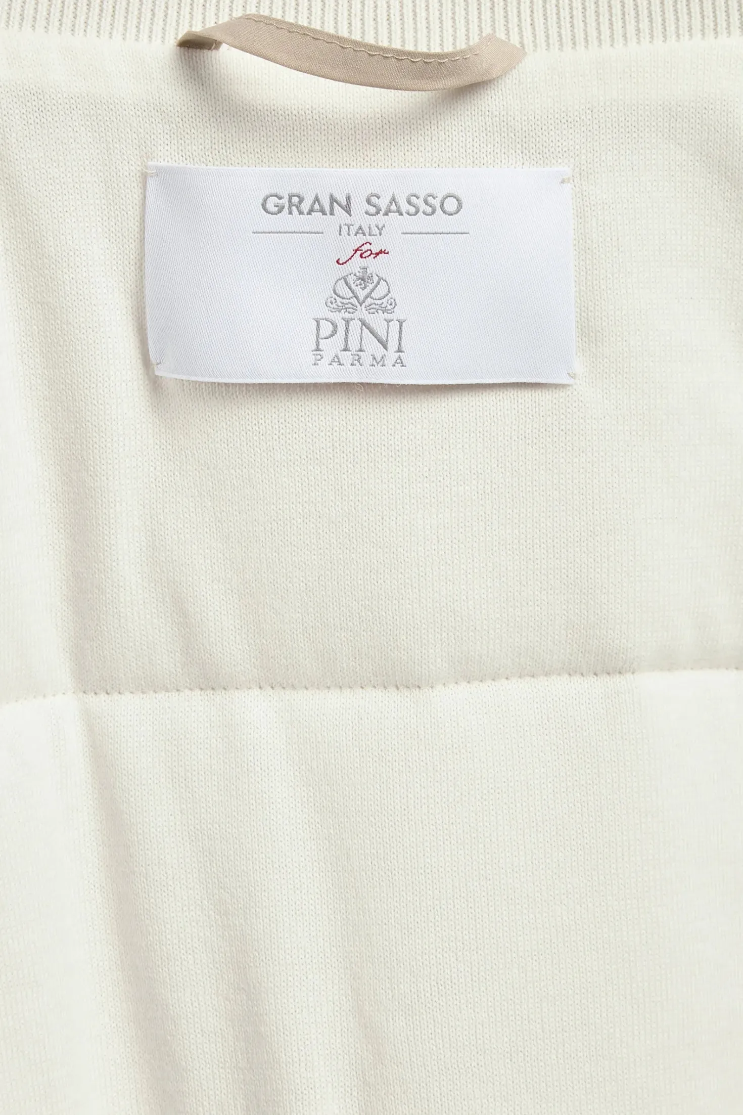 Gilet taupe - Made in Italy