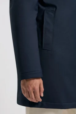 Imperméable bleu marine - Made in Italy