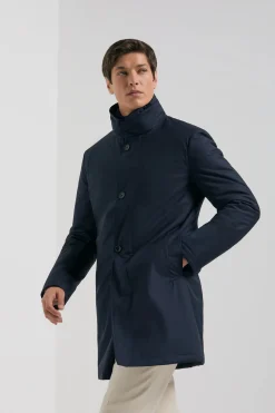 Imperméable bleu marine - Made in Italy