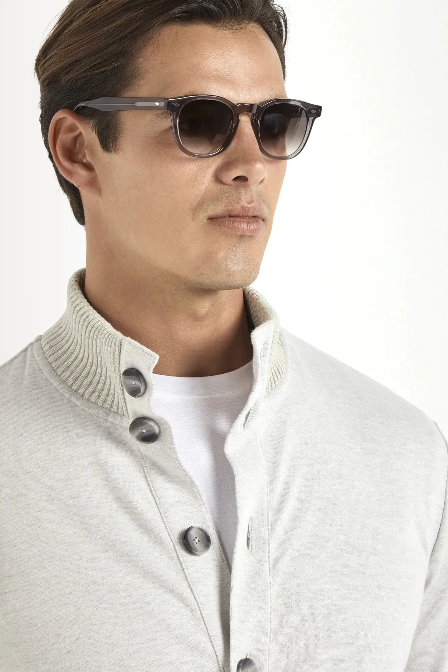 Lunettes de soleil Amalfi grises - Made in Italy