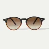 Lunettes de soleil Portofino marron - Made in Italy
