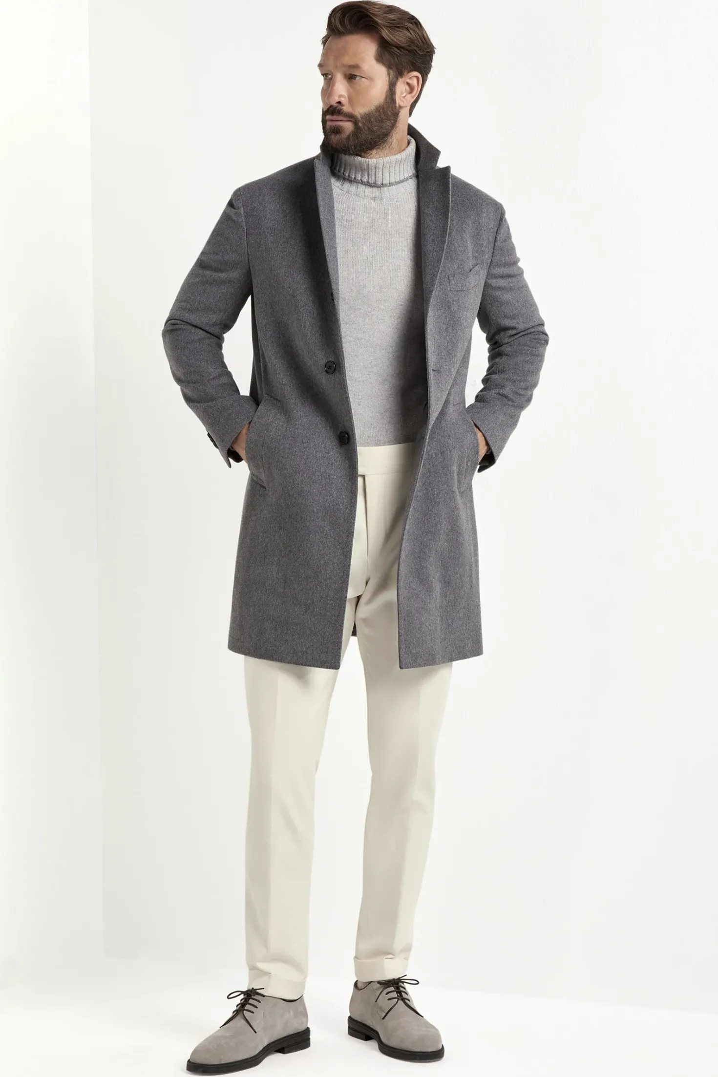 Manteau gris - Made in Italy