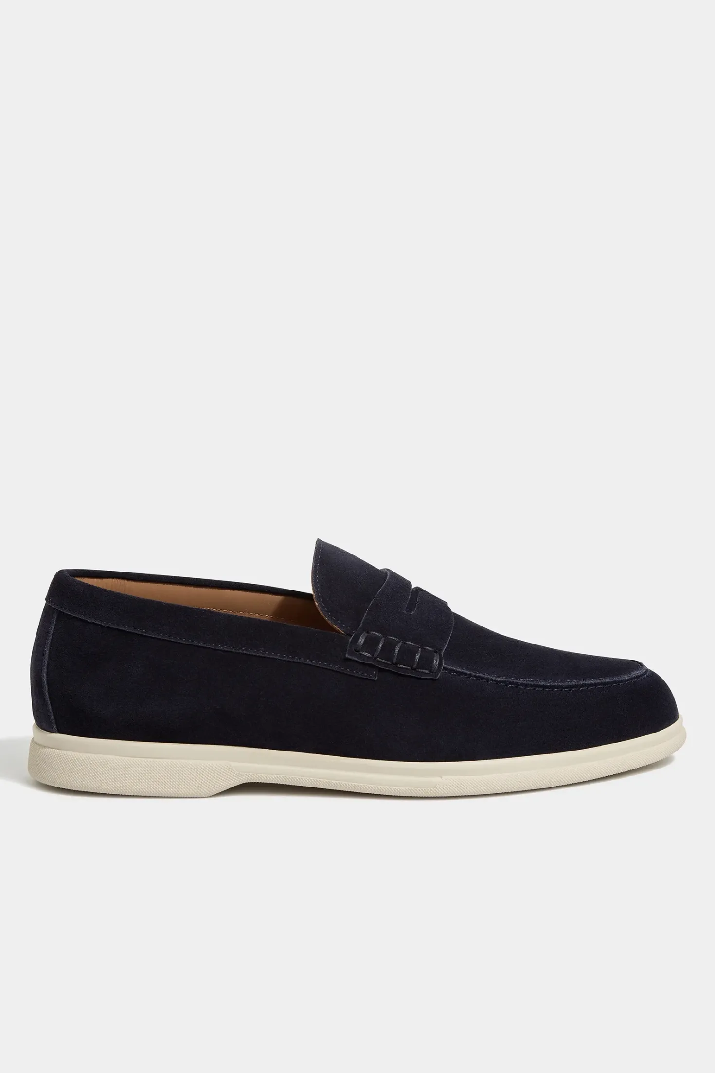 Mocassins penny bleus - Made in Italy