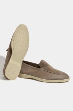 Mocassins taupe - Made in Italy