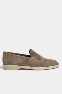 Mocassins taupe - Made in Italy