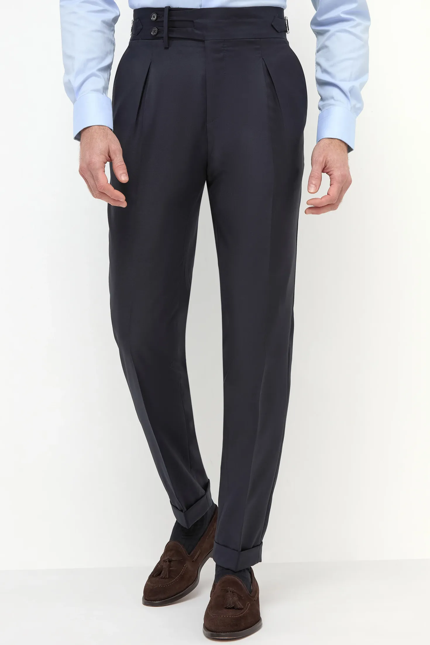 Pantalon bleu Limited Edition - Made in Italy