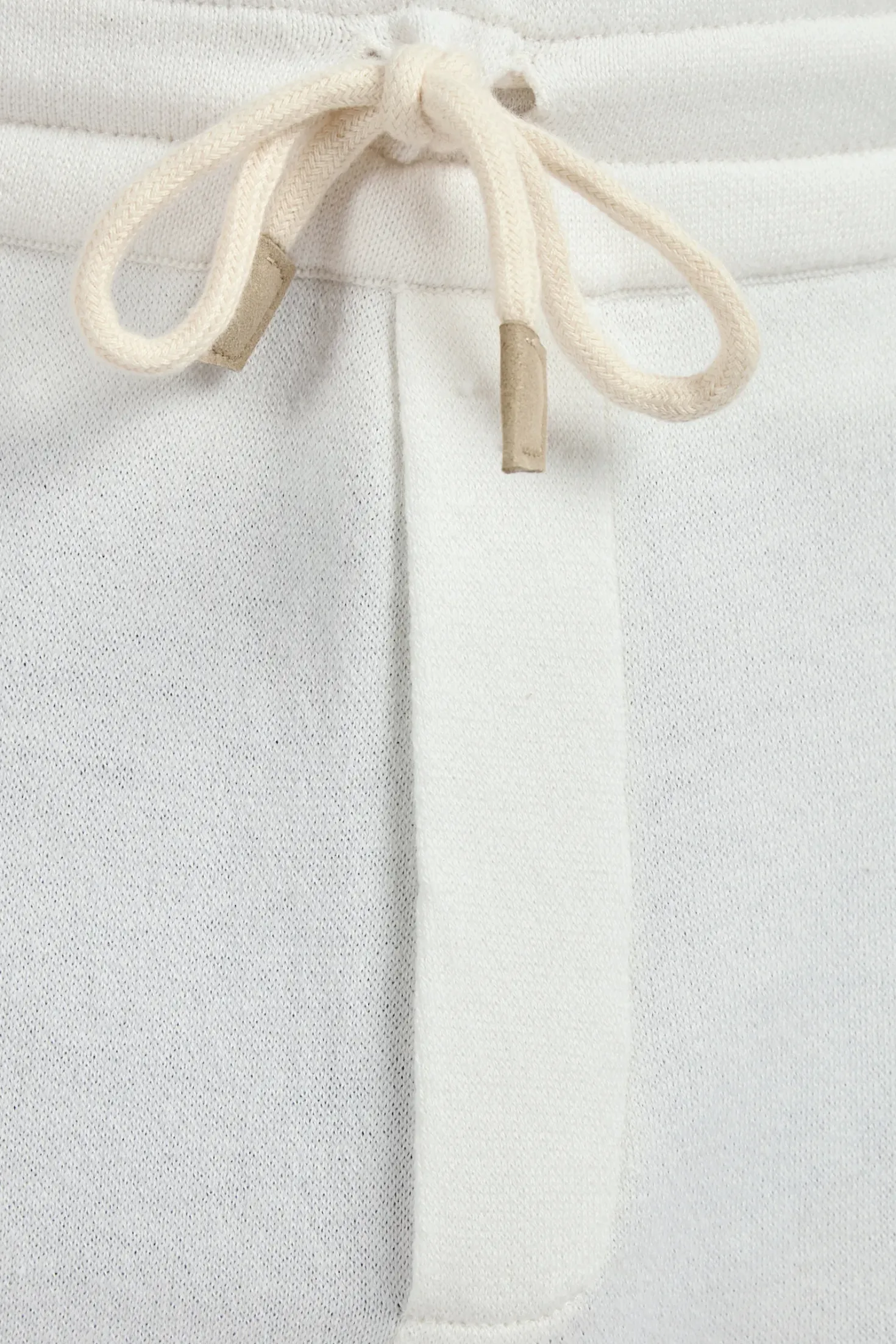 Pantalon de jogging Blanc cassé en mélange cachemire - Made in Italy