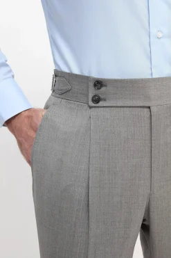 Pantalon gris Soragna - Made in Italy