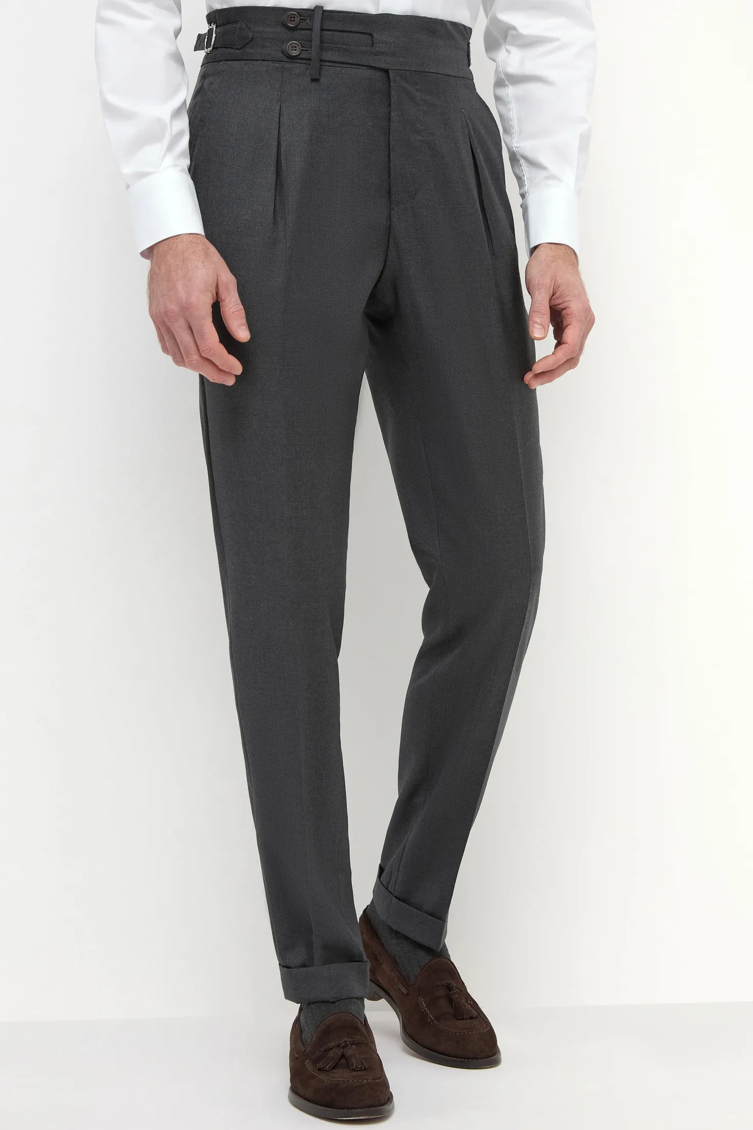 Pantalon Limited Edition gris foncé - Made in Italy