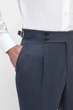 Pantalon Soragna bleu avio - Made in Italy