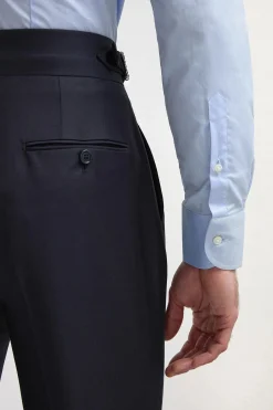 Pantalon Soragna bleu - Made in Italy
