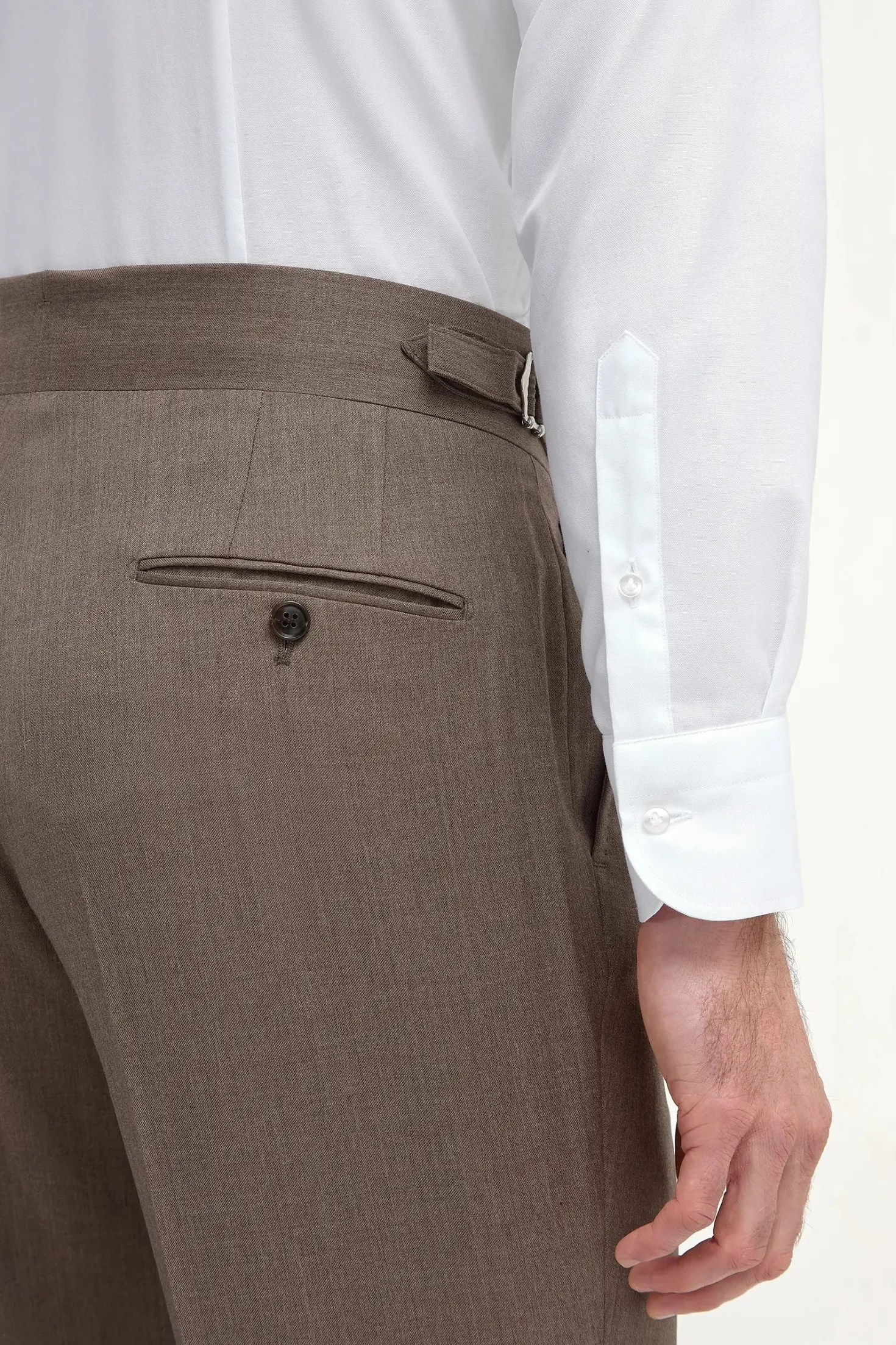 Pantalon Soragna marron - Made in Italy