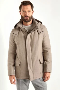 Parka beige – Made in Italy