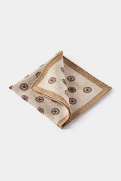 Pochette fantaisie beige - Made in Italy