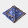 Pochette fantaisie bleue - Made in Italy
