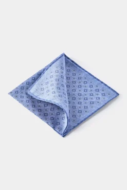 Pochette micro-fantaisie bleu avio - Made in Italy