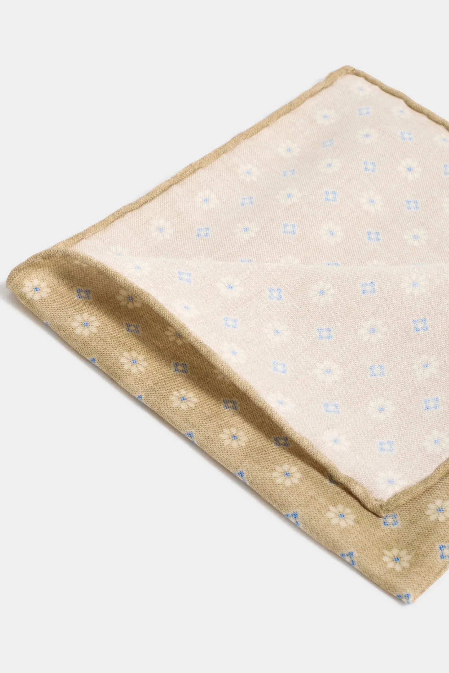 Pochette taupe fantaisie - Made in Italy