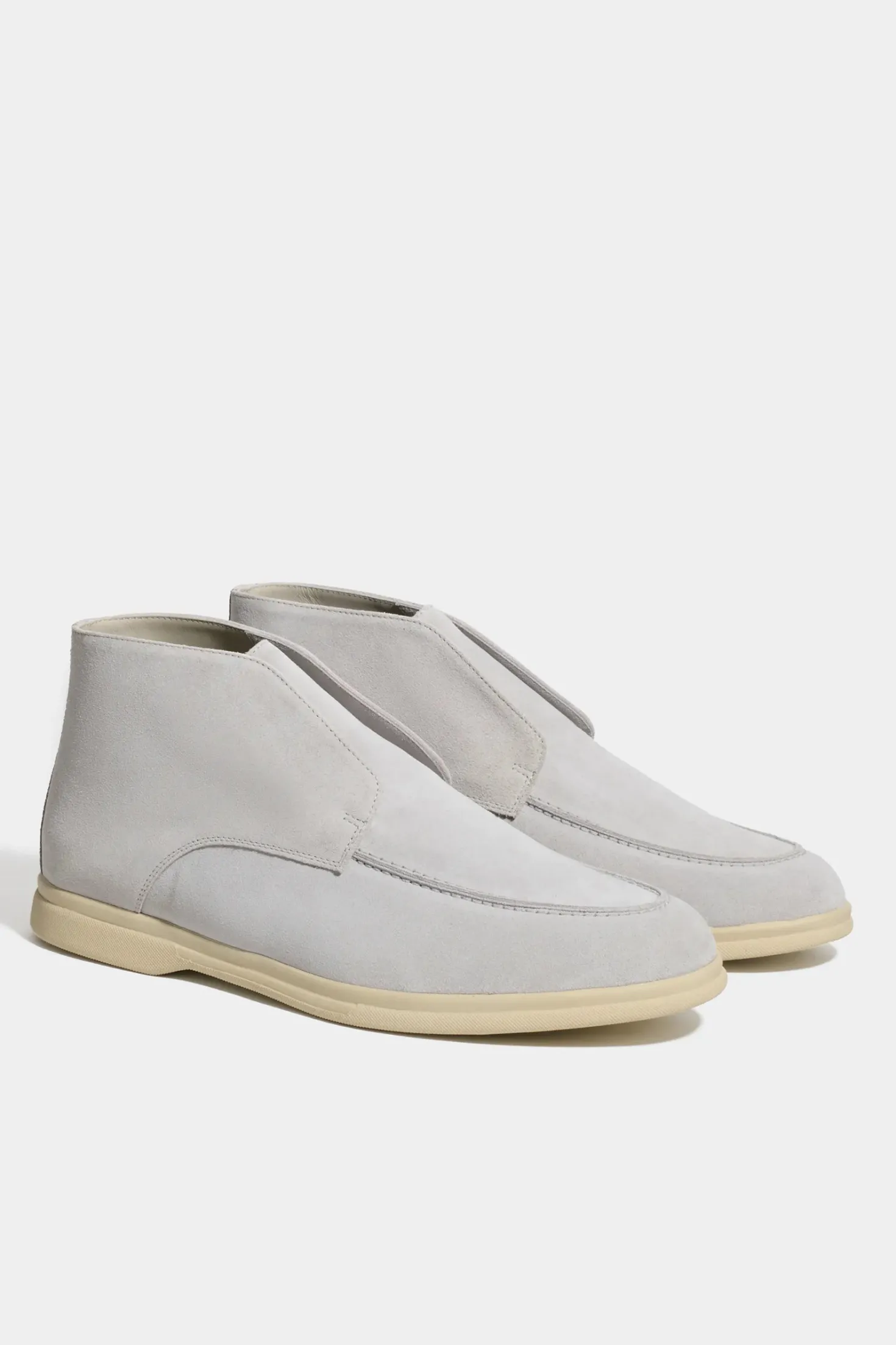 Polacchino gris clair - Made in Italy