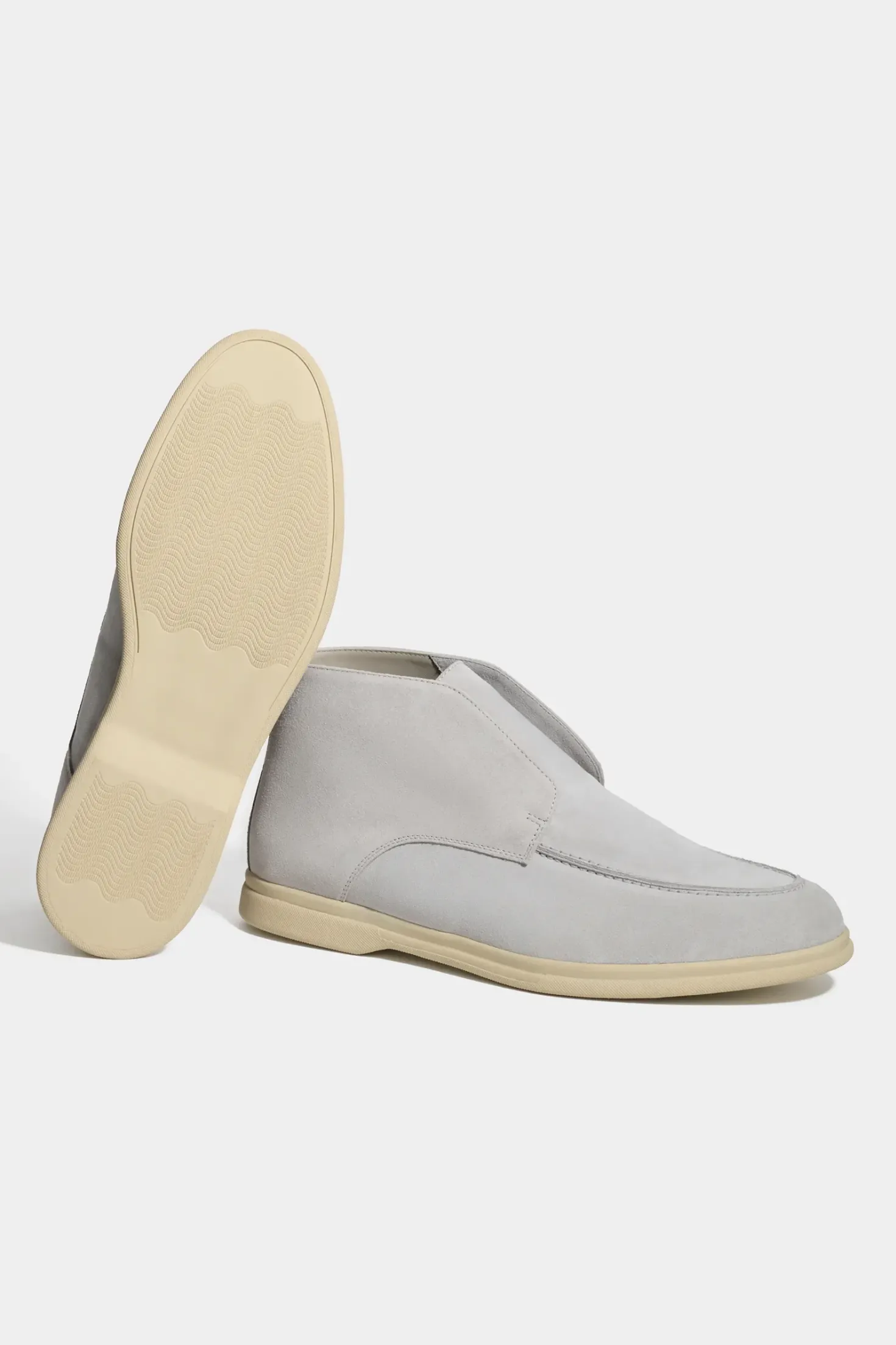 Polacchino gris clair - Made in Italy