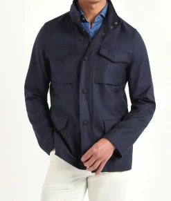 Saharienne bleue - Made in Italy