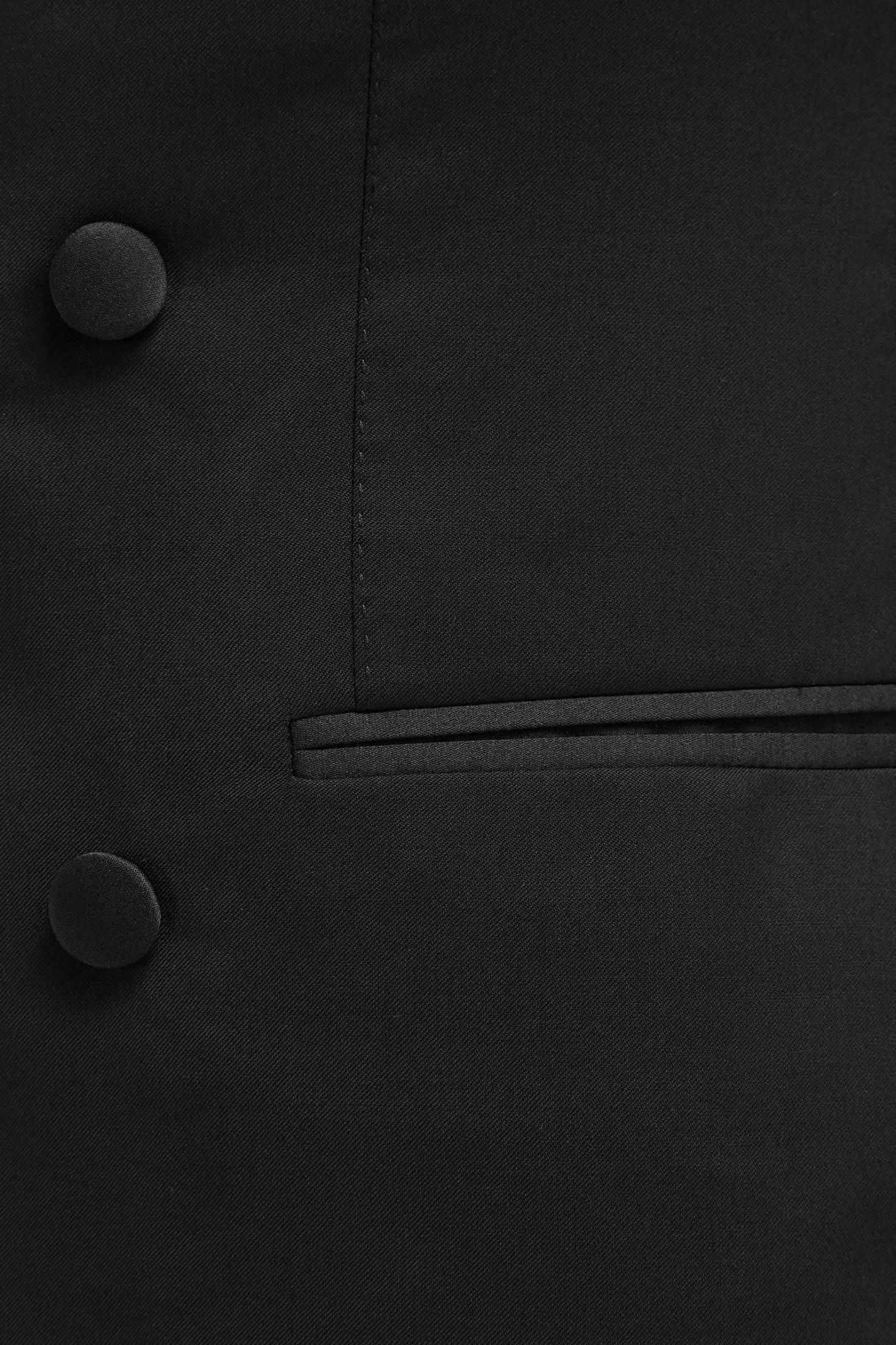 Smoking croisé noir - Made in Italy