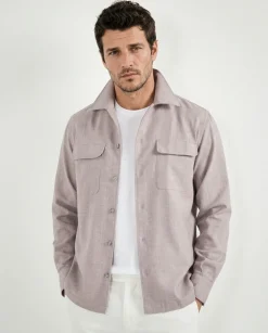 Surchemise vieux rose - Made in Italy