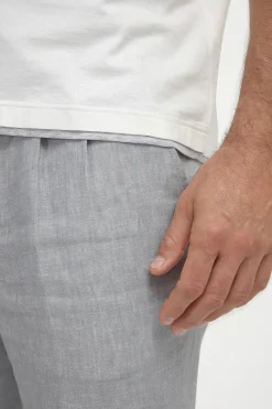 T-shirt en coton blanc avec détail au col - Made in Italy