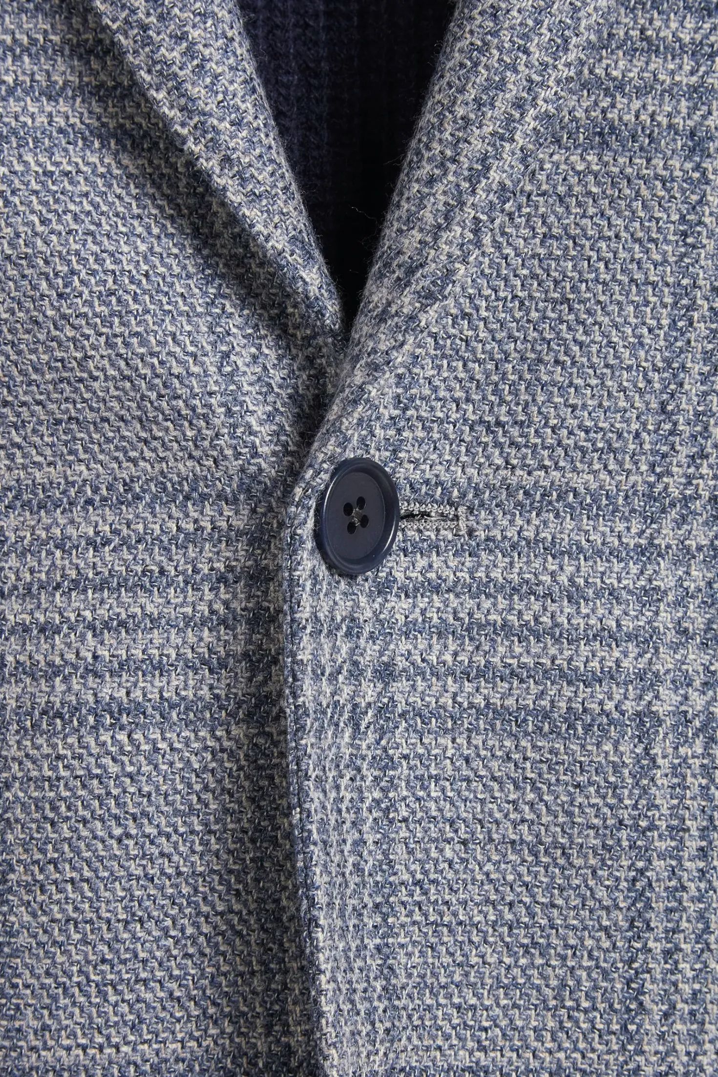 Veste bleu clair Prince de Galles - Made in Italy