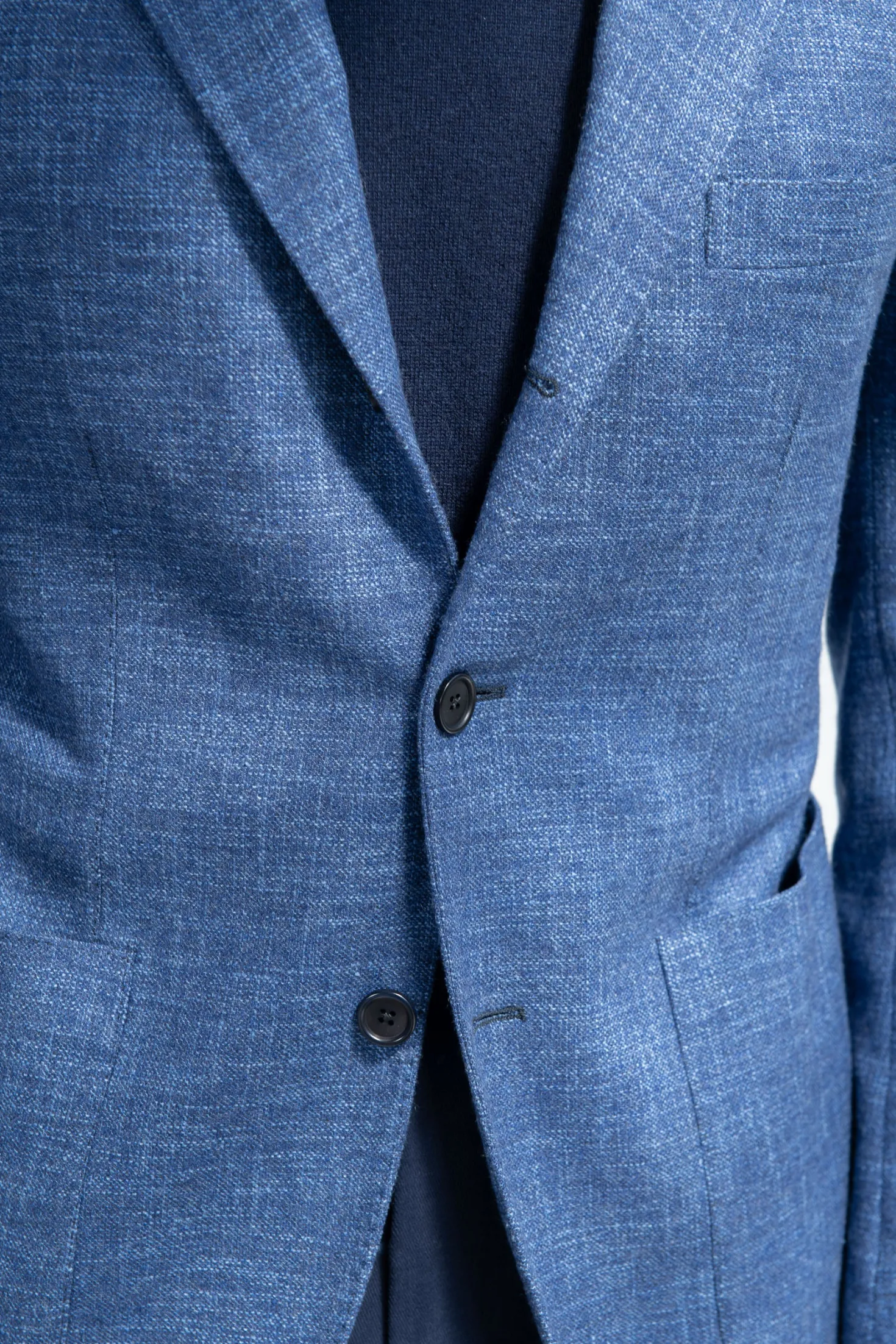 Veste bleu océan « Neapolitan Capsule Collection » - Made in Italy