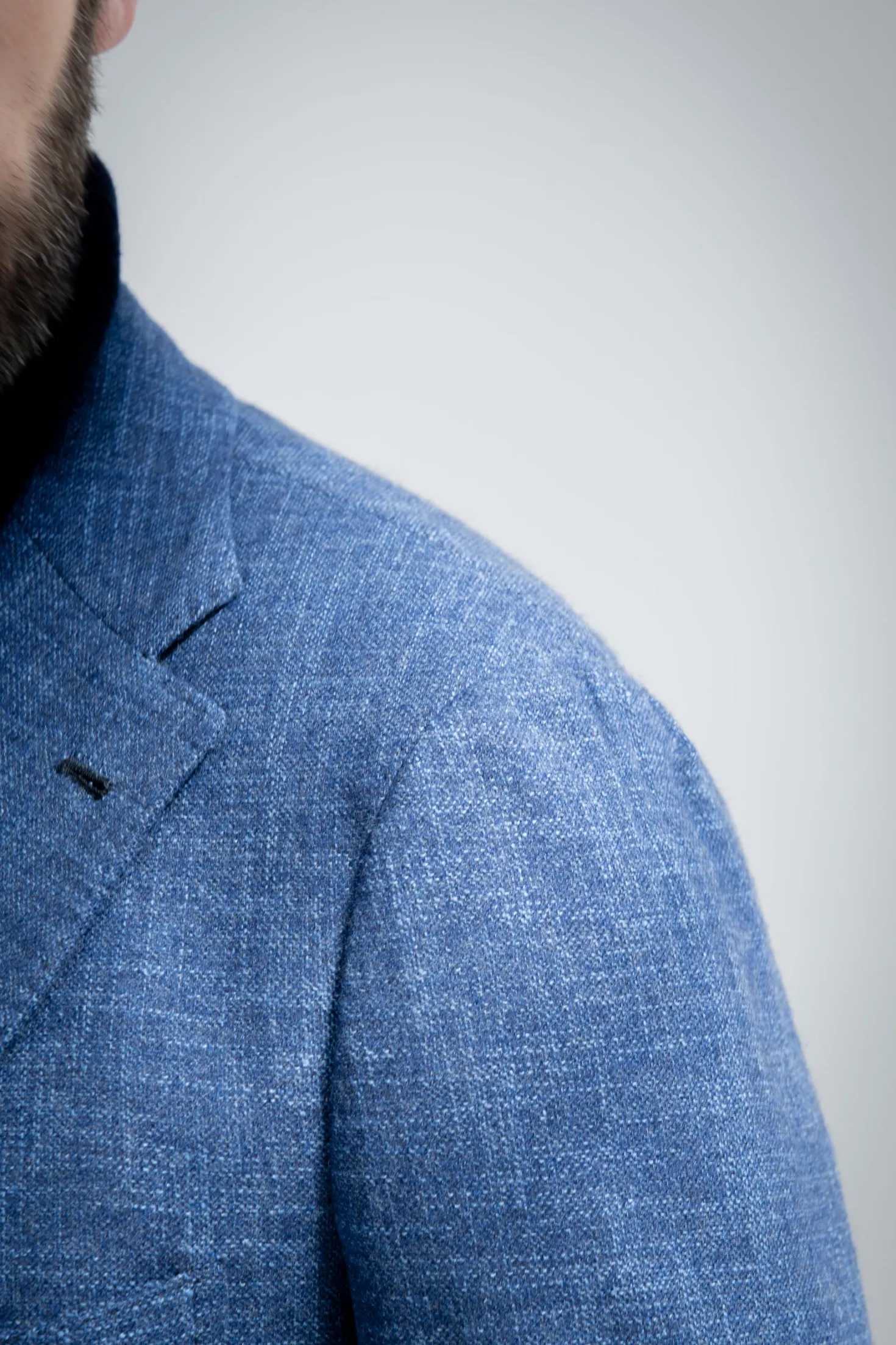 Veste bleu océan « Neapolitan Capsule Collection » - Made in Italy