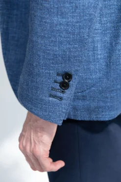 Veste bleu océan « Neapolitan Capsule Collection » - Made in Italy